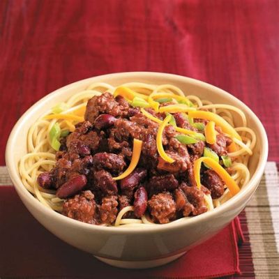  Cincinnati Chili! Een hartverwarmend gerecht vol pittige smaken en romige texturen!